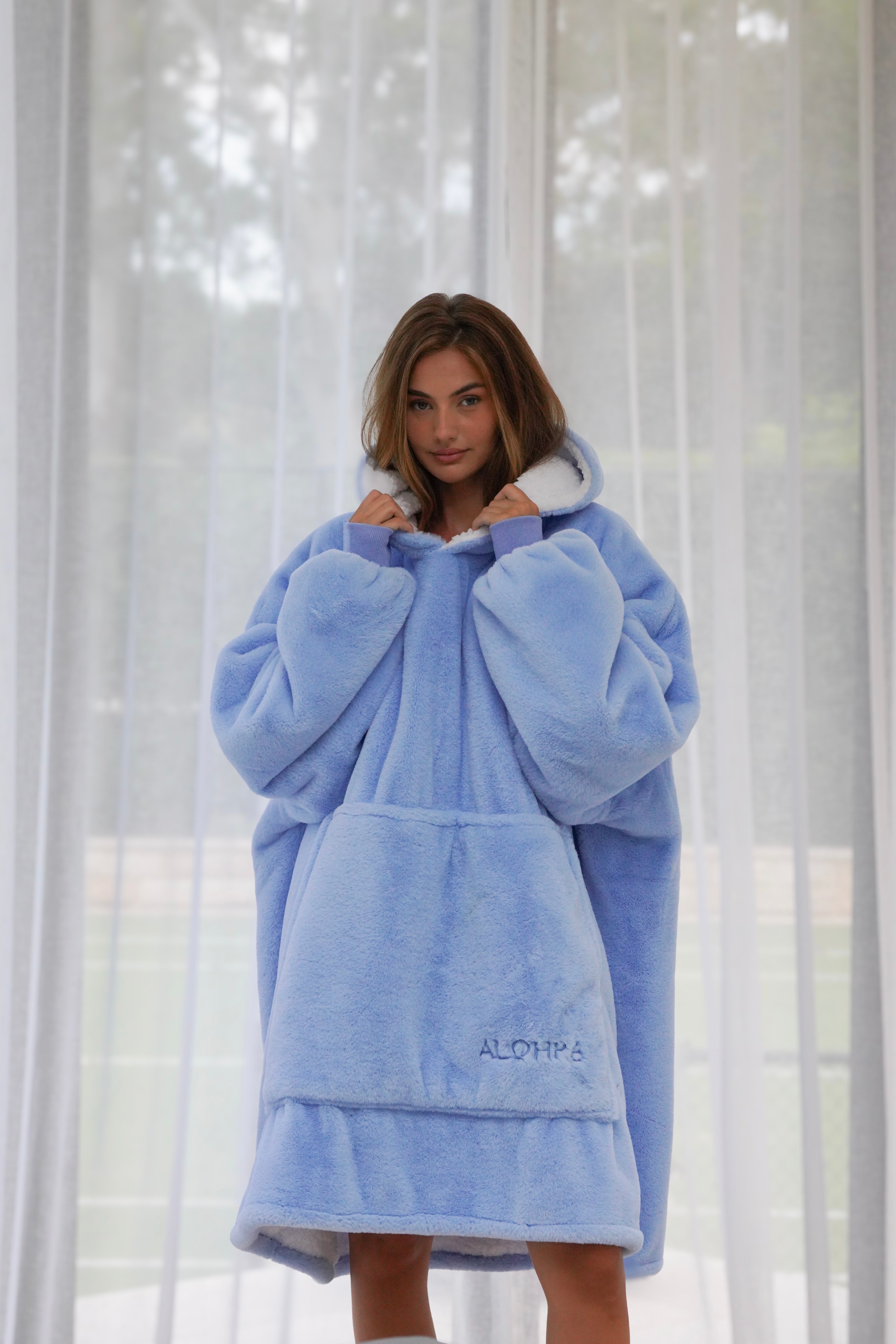 Moletom Oversized Com Capuz Frost