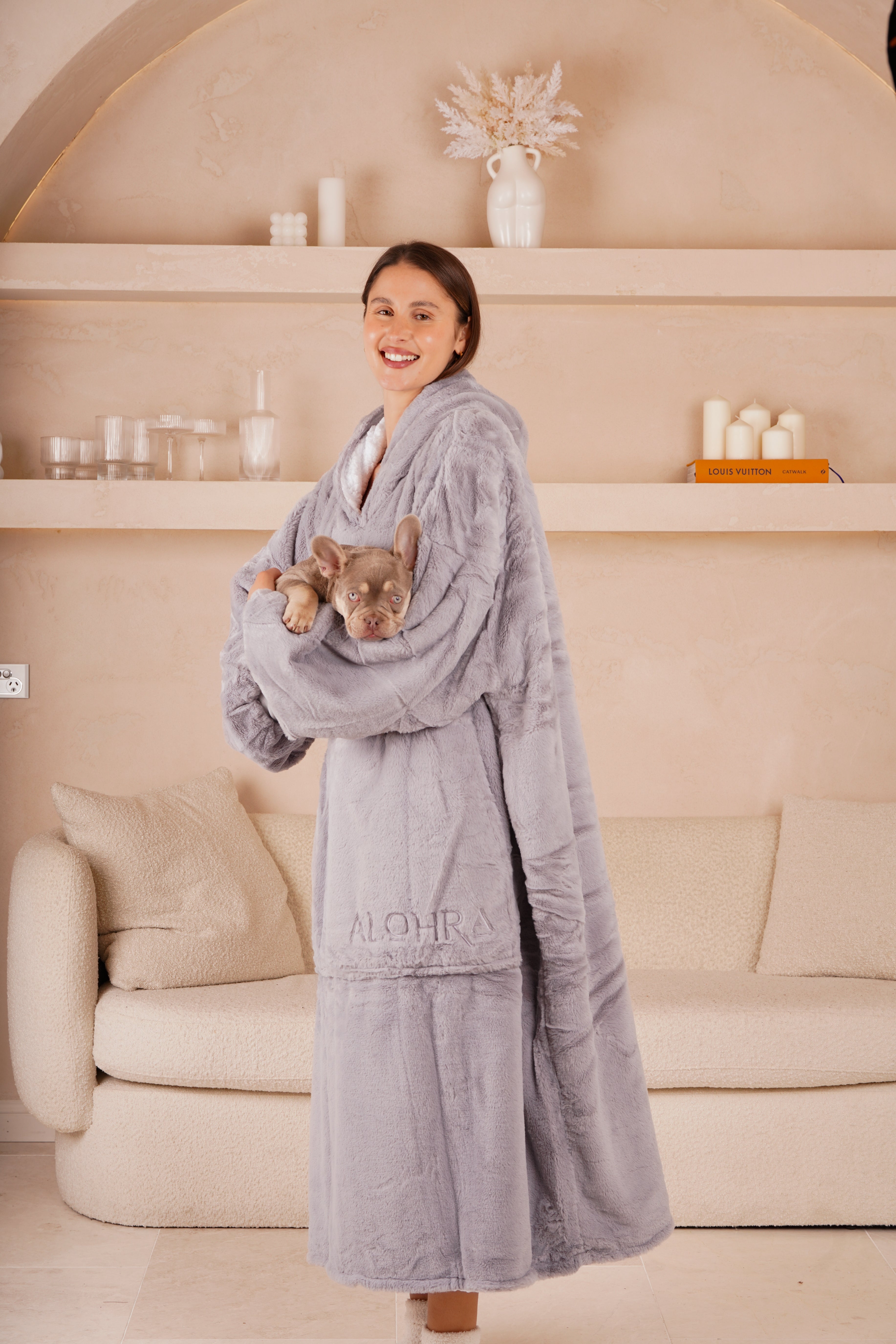 Moletom Oversized Com Capuz Long Cloud