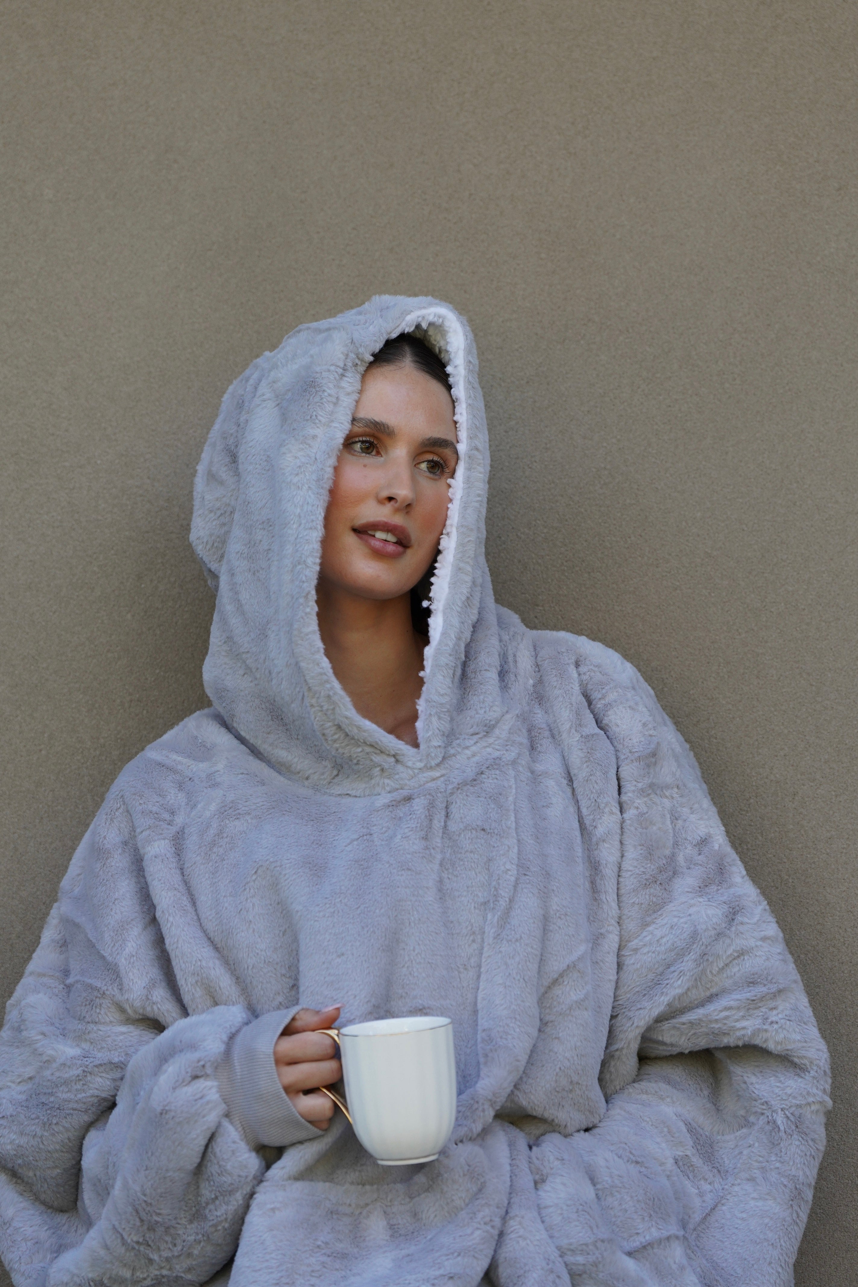 Moletom Oversized Com Capuz Cloud