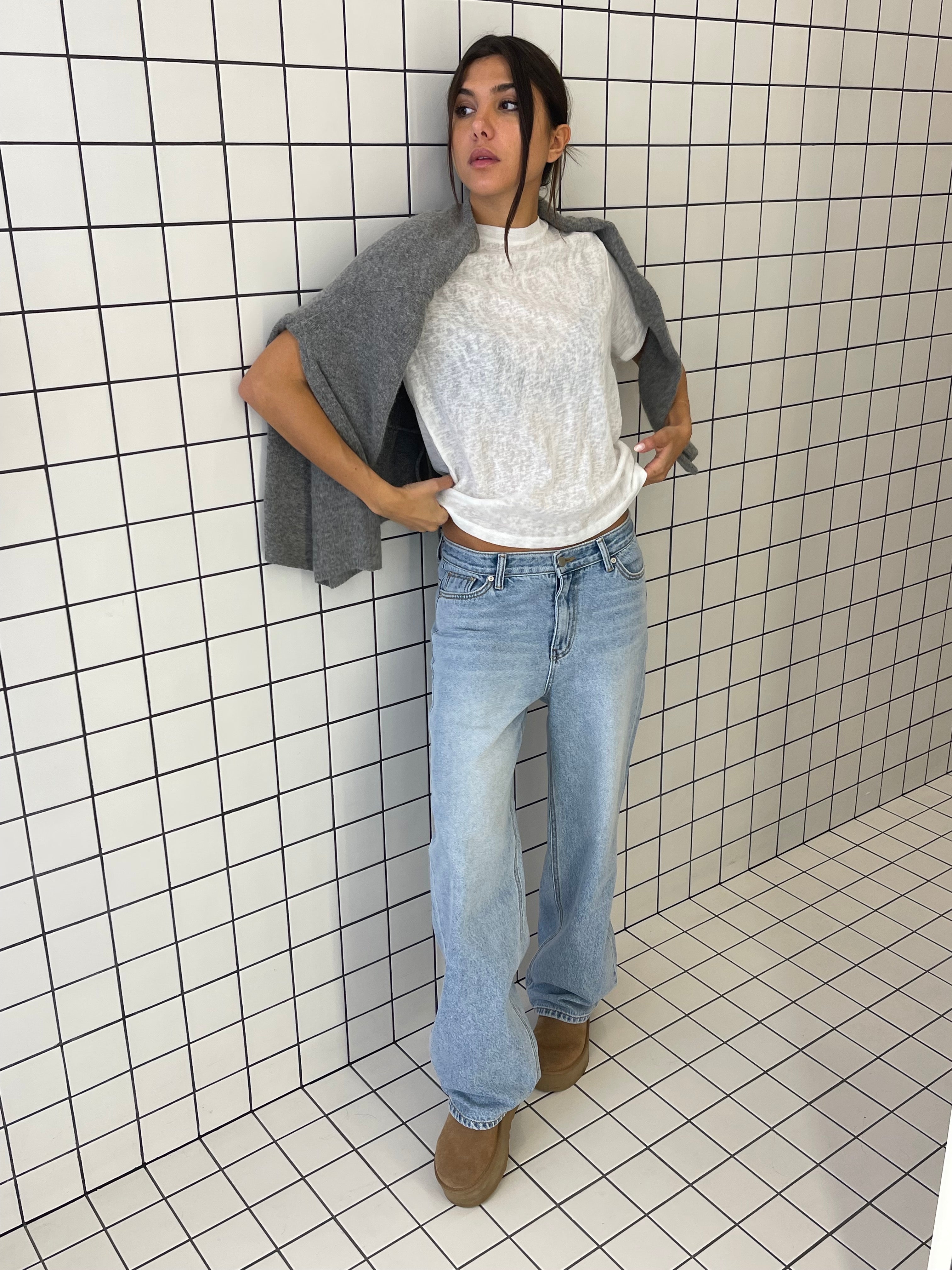 Calça Jeans Billie Ray Azul Claro