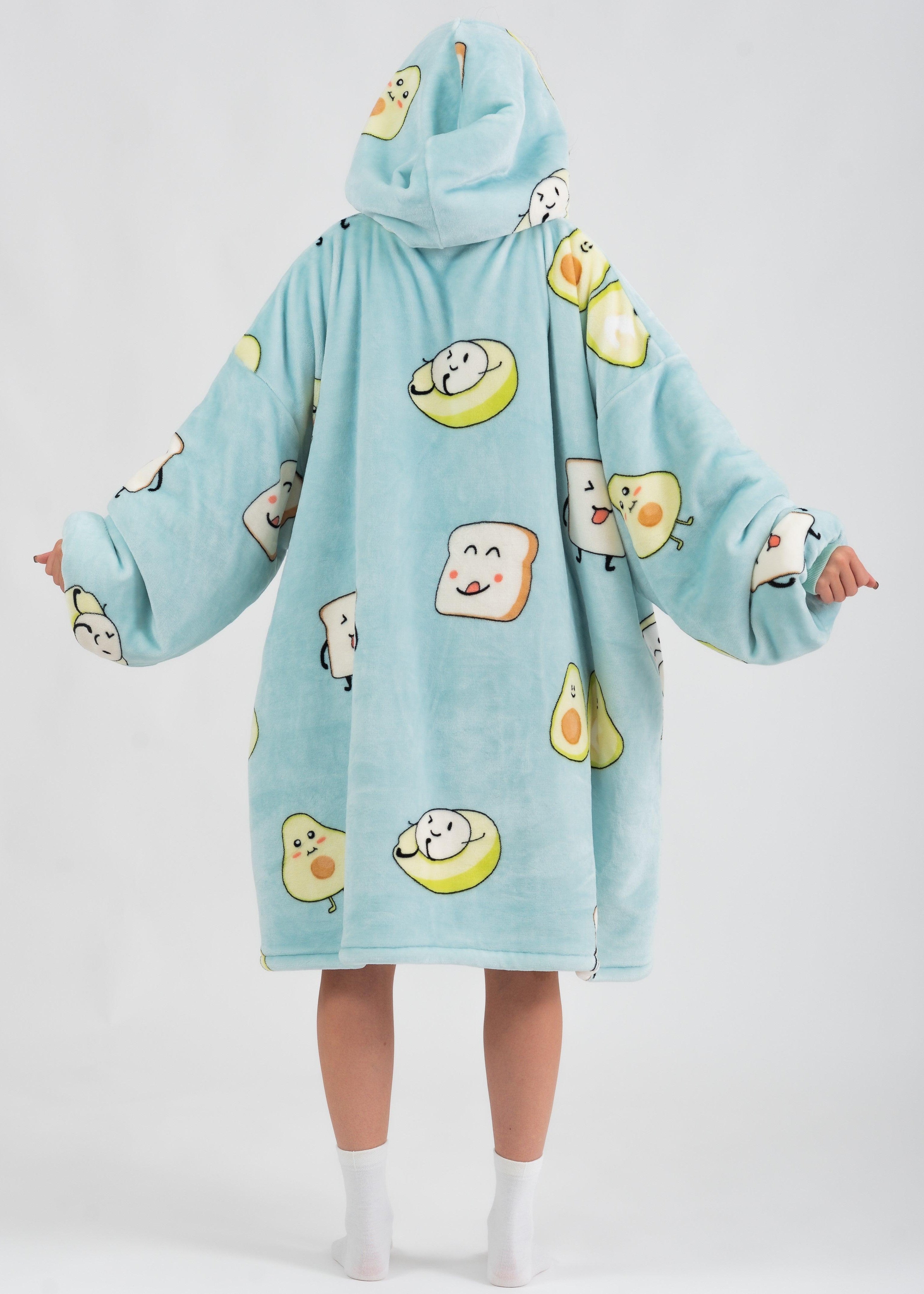 Moletom Oversized Com Capuz Abacate