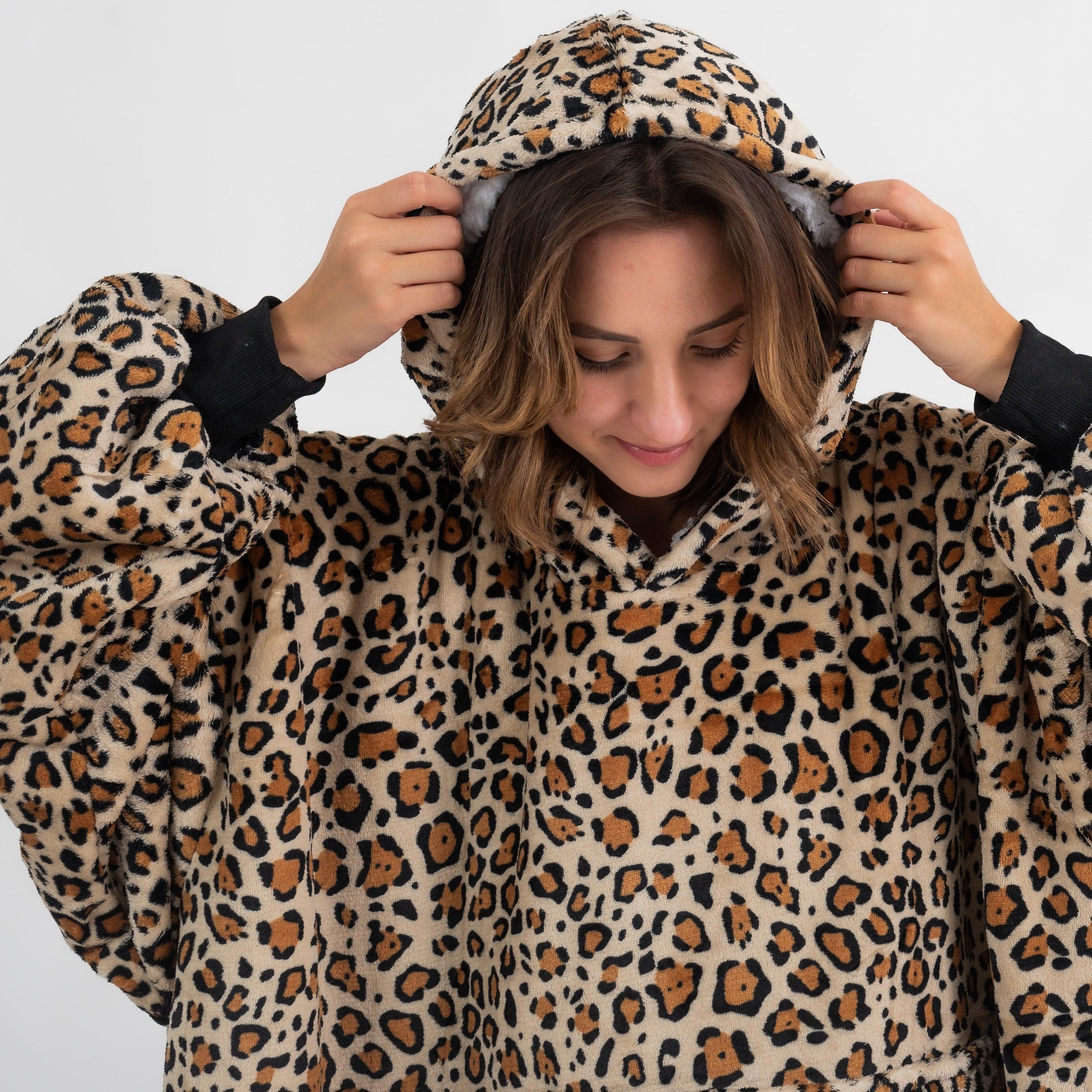 Moletom Oversized Com Capuz Oncinha
