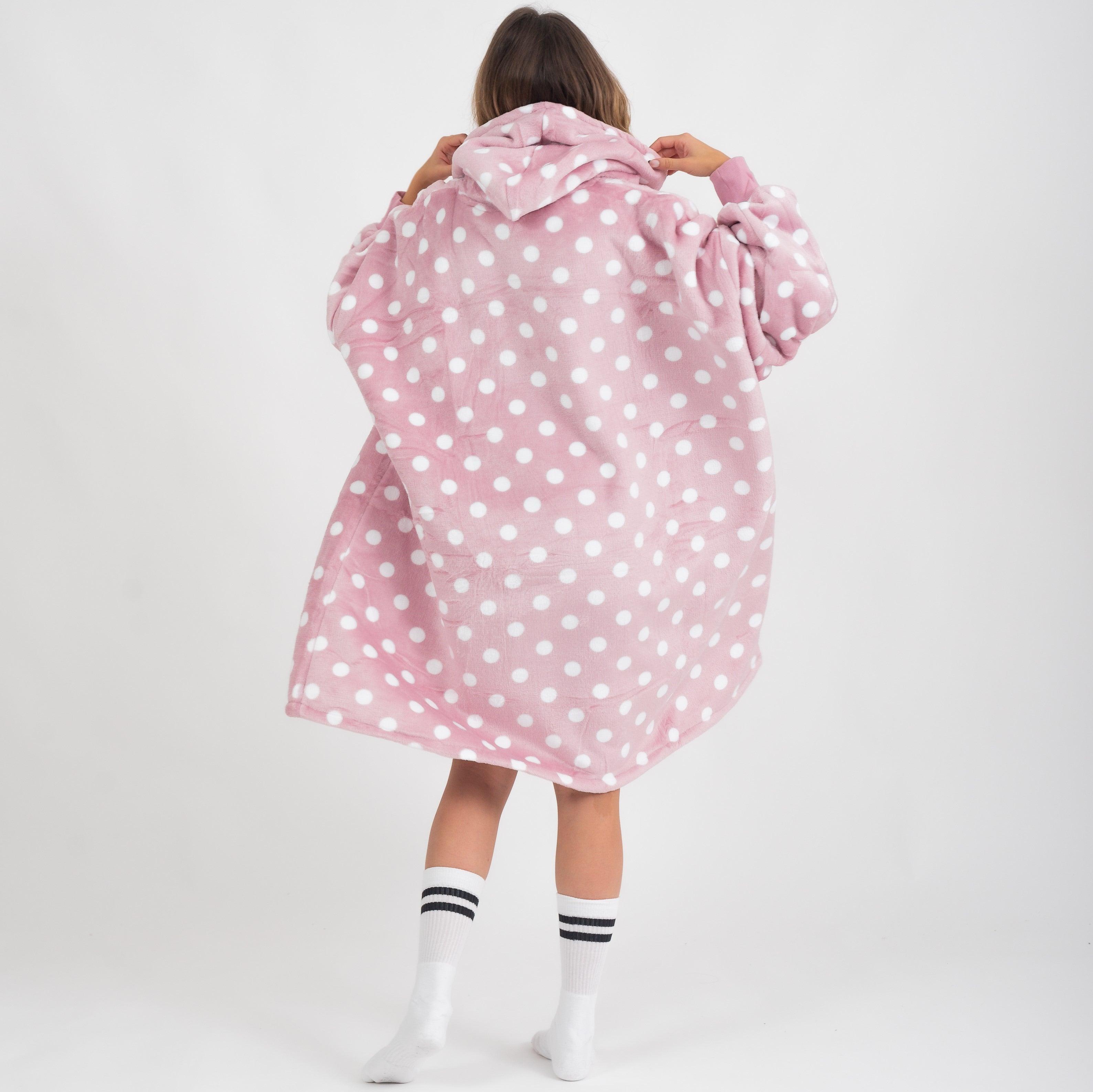 Moletom Oversized Com Capuz Pontos