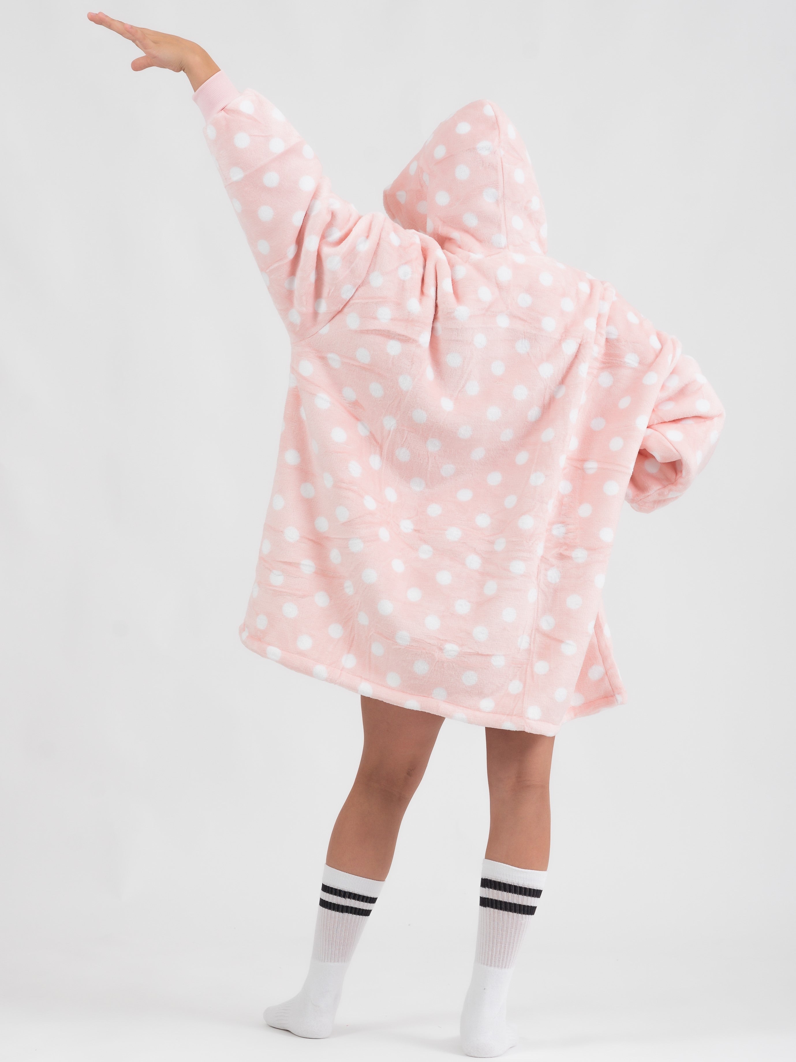 Moletom Oversized Com Capuz Kids Pontos
