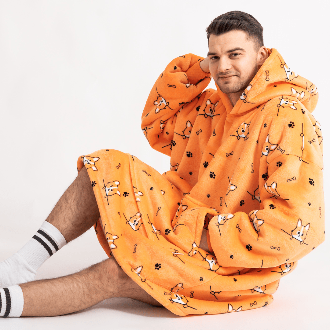 Moletom Oversized Com Capuz Shiba Inu