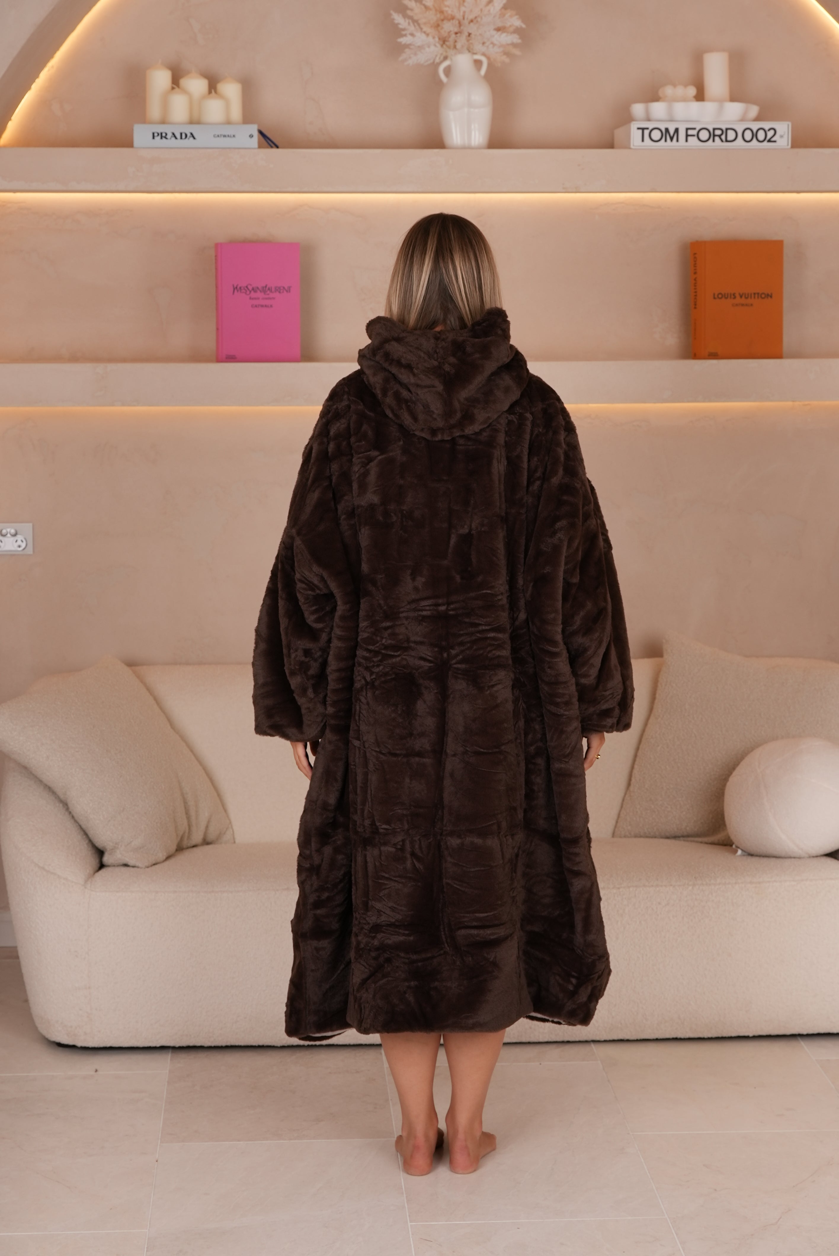 Moletom Oversized Com Capuz Long Coco