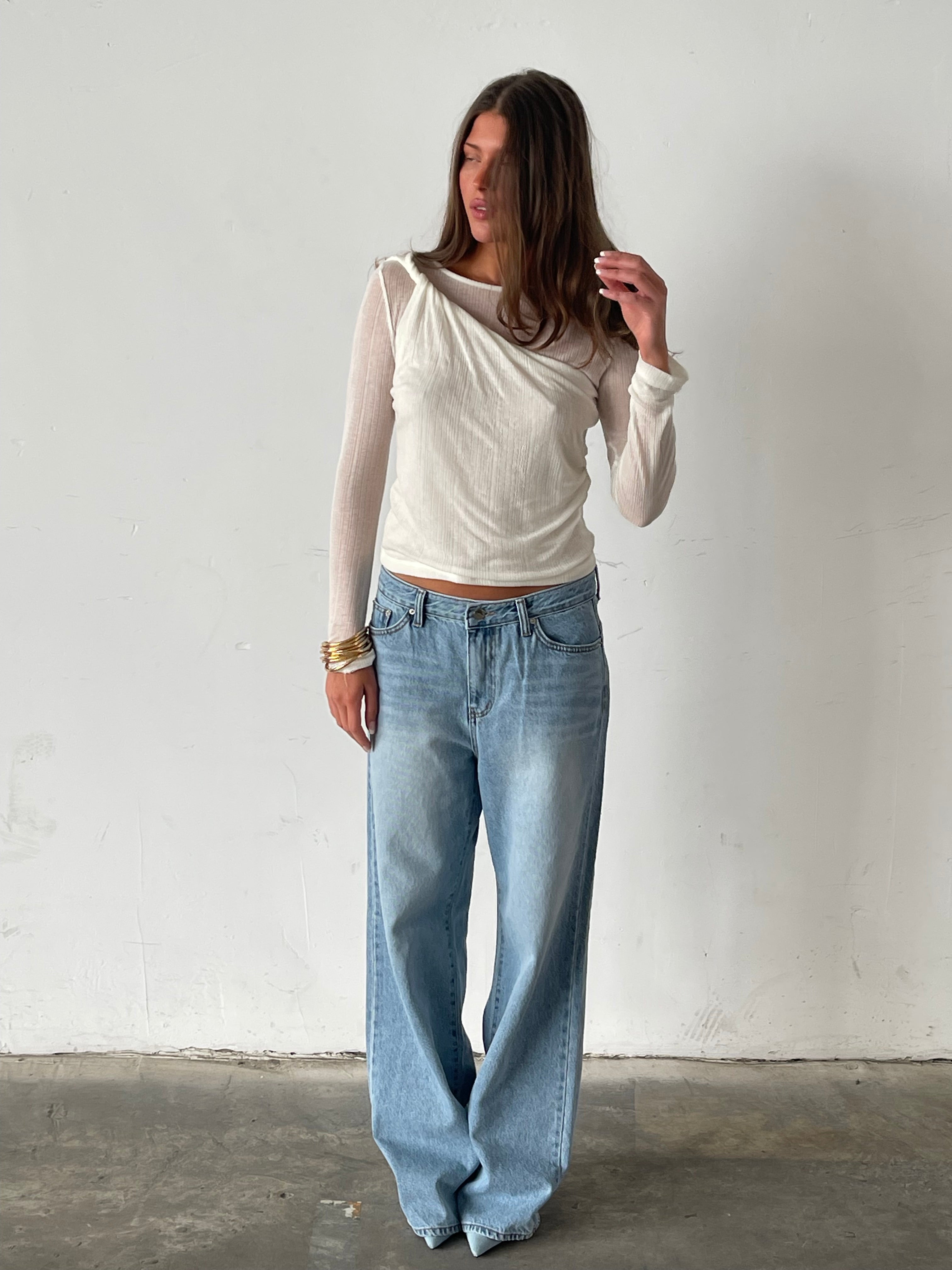Calça Jeans Billie Ray Azul Claro