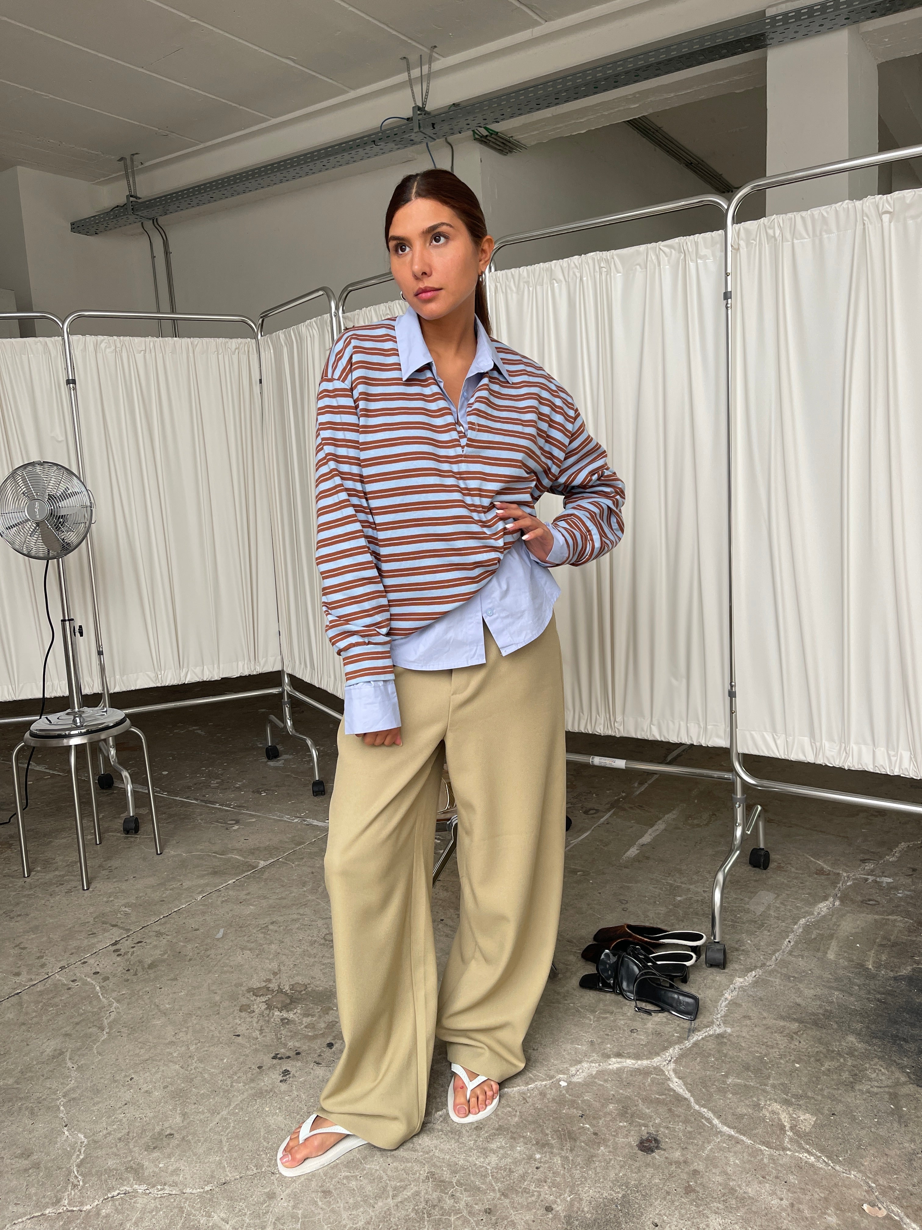 Calça Alfaiataria Clássica Camel