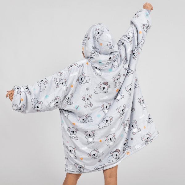 Moletom Oversized Com Capuz Koala