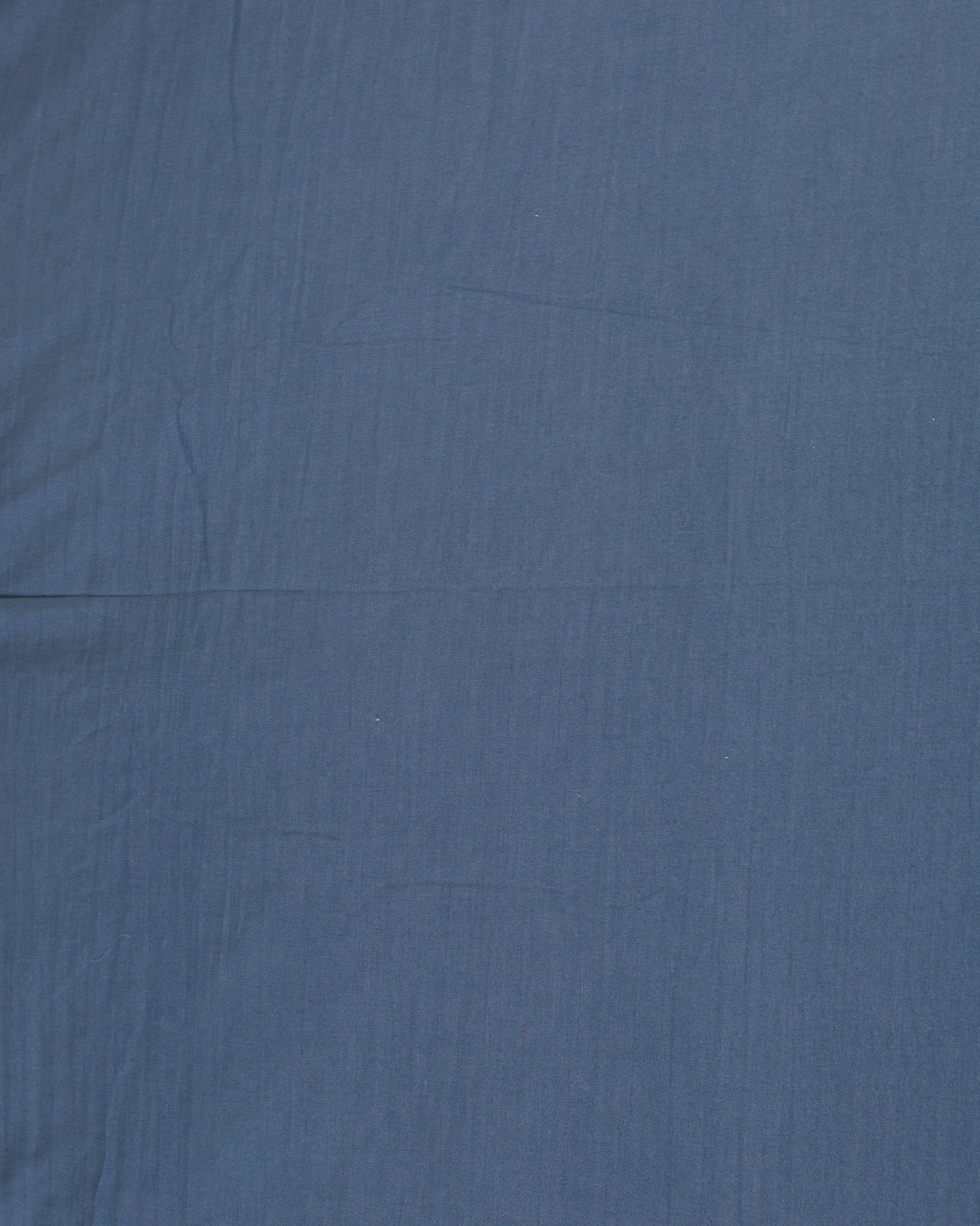 Jogo de Duvet Solid Washed - Navy