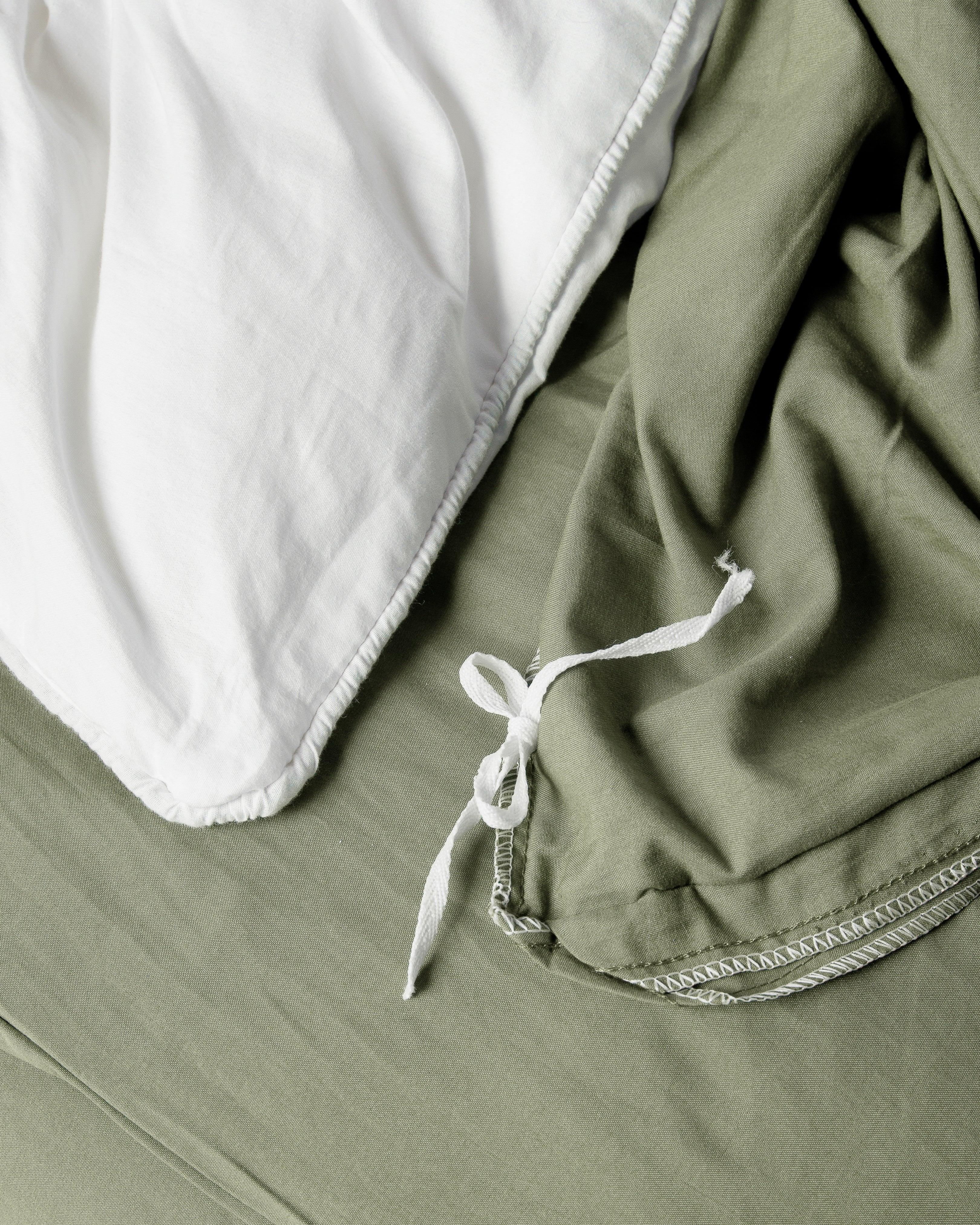 Jogo de Duvet Solid Washed - Matcha